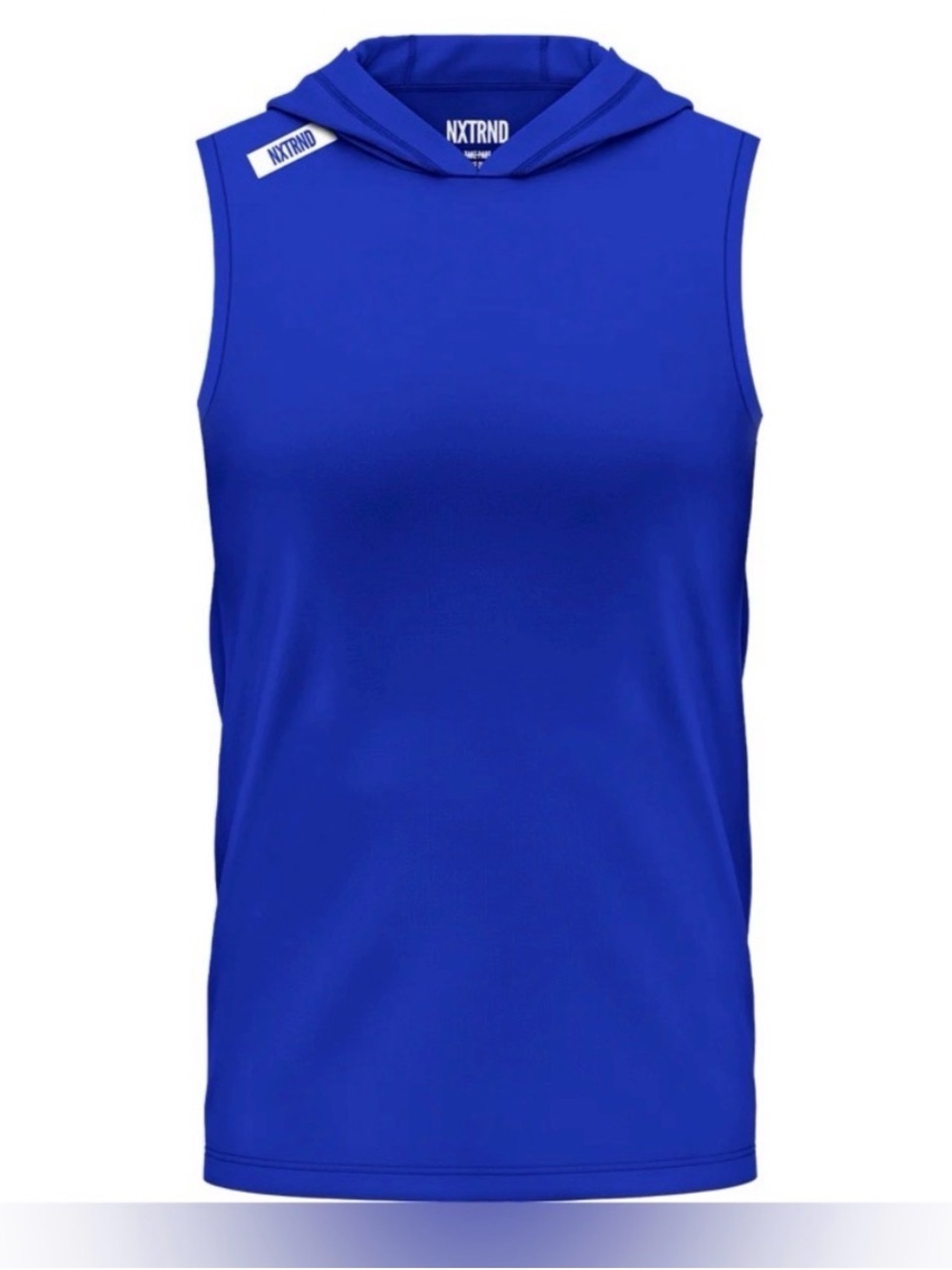 Men's Sleeveless Hooded Tank — Royal Blue